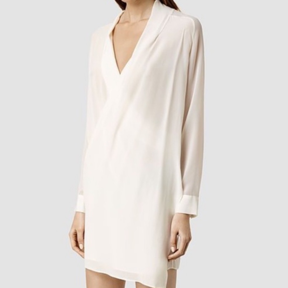 ALLSAINTS mini dress with long sleeves